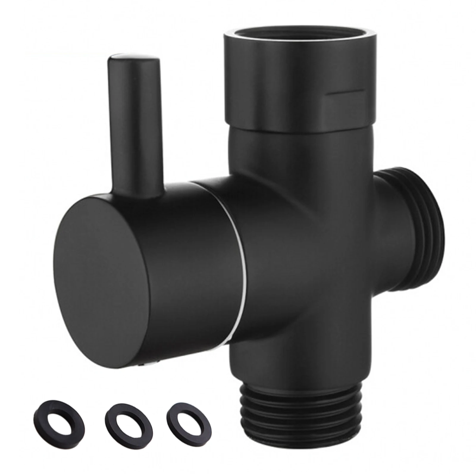 1 Pcs Black Brass Shower Arm Adapter G1/2’’ G3/4 Shower Diverter Valve For Handheld Shower Head Bathroom Kitchen Accessories
1 Pcs Black Brass Shower Arm Adapter G1/2’’ G3/4 Shower Diverter Valve For Handheld Shower Head Bathroom Kitchen Accessories