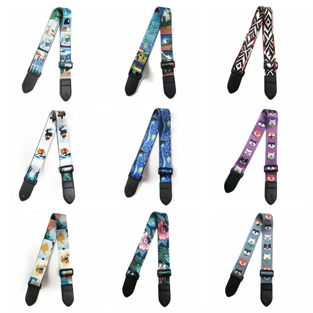 Color Print Guitar Strap Extra Wide Music Hobby Electric Guitar Belt Cotton Cute Guitar Shoulder Strap Acoustic Guitar
Color Print Guitar Strap Extra Wide Music Hobby Electric Guitar Belt Cotton Cute Guitar Shoulder Strap Acoustic Guitar