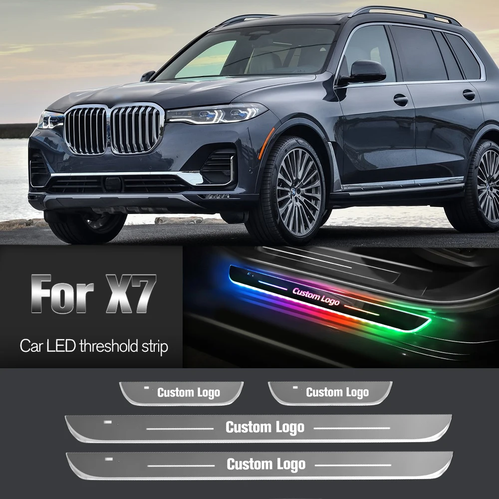 Car Door Sill Light For BMW X7 G07 2018-2023 2019 2021 2023 2024 Customized Logo LED Welcome Threshold Pedal Lamp Accessories
Car Door Sill Light For BMW X7 G07 2018-2023 2019 2021 2023 2024 Customized Logo LED Welcome Threshold Pedal Lamp Accessories