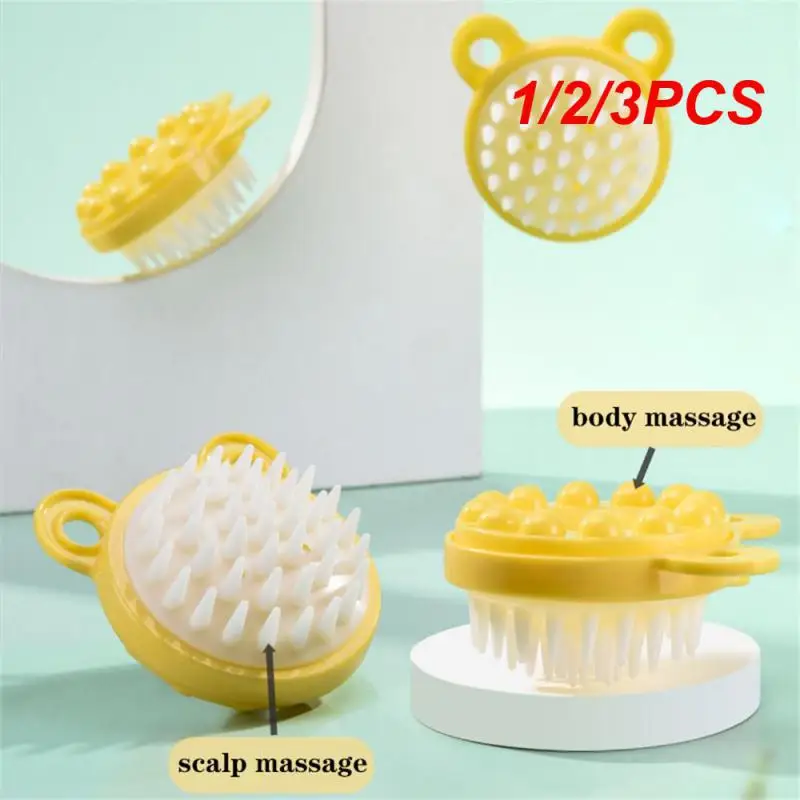 1/2/3PCS Massage Comb Round Scalp Massager Unfading Plastic Bathing Hair Scalp Comb Bathing Tool Head Skin Shampoo Brush
1/2/3PCS Massage Comb Round Scalp Massager Unfading Plastic Bathing Hair Scalp Comb Bathing Tool Head Skin Shampoo Brush