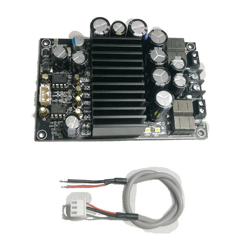 DC 48V TPA3255 600W Audio Power Amplifier Board HIFI Stereo 300Wx2 Class D Amplifier
DC 48V TPA3255 600W Audio Power Amplifier Board HIFI Stereo 300Wx2 Class D Amplifier