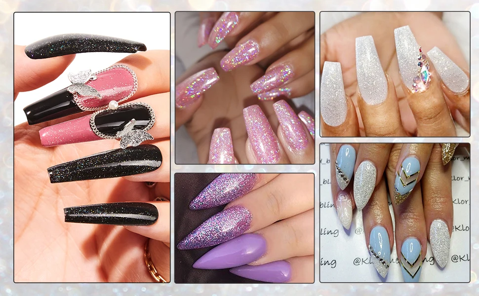 High Gloss Glitter Top Coat - 10ML