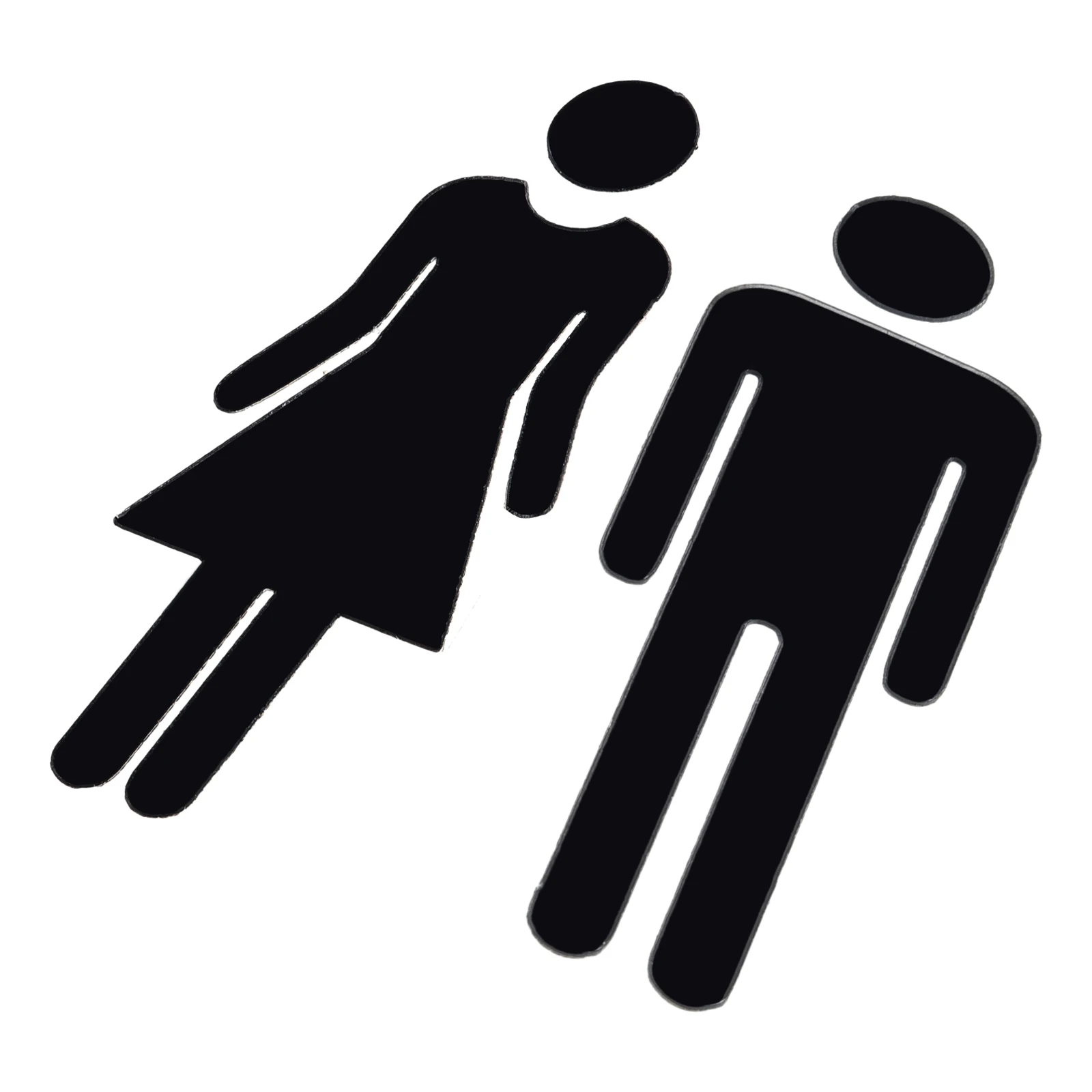 1 Pair Man & Woman Toilet Sticker WC Door Sign Decals Toilet Signs Restroom Washroom Signage Plaque Wall Sticker Decoraction
1 Pair Man & Woman Toilet Sticker WC Door Sign Decals Toilet Signs Restroom Washroom Signage Plaque Wall Sticker Decoraction