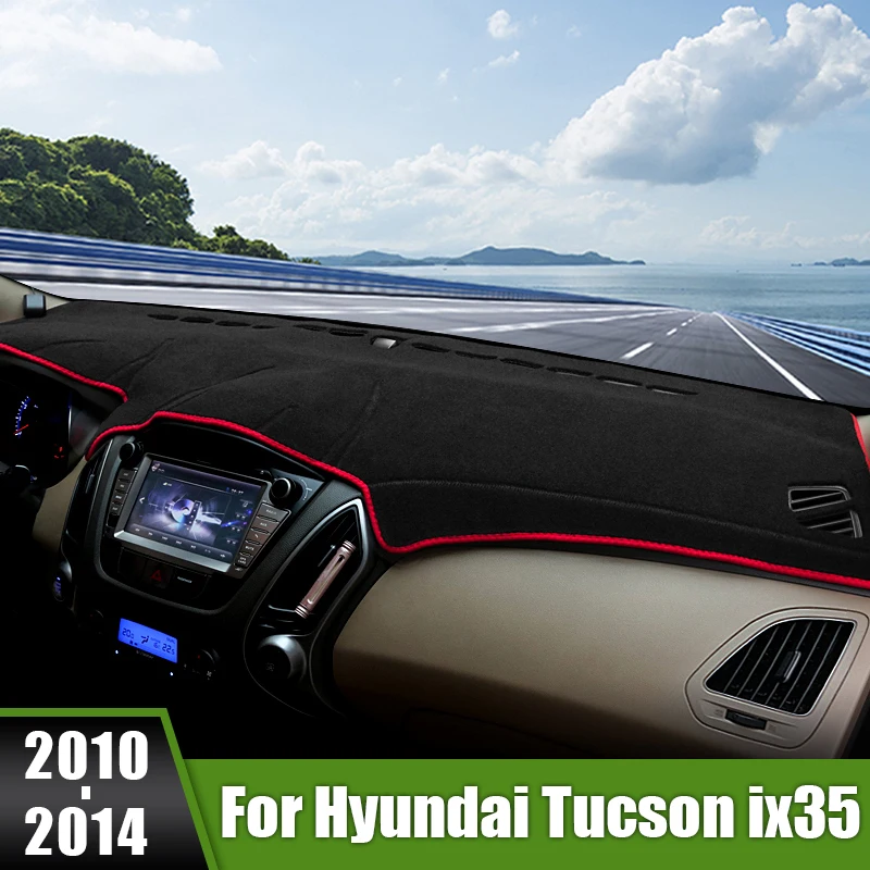 For Hyundai Tucson ix35 2010 2011 2012 2013 2014 Car Dashboard Cover Sun Shade Mat Avoid Light Pads Non-Slip Carpets Accessories
For Hyundai Tucson ix35 2010 2011 2012 2013 2014 Car Dashboard Cover Sun Shade Mat Avoid Light Pads Non-Slip Carpets Accessories