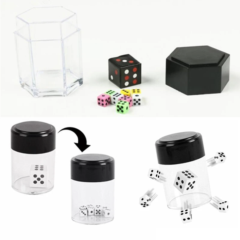 

1PC Explode Explosion Dice Easy Magic Tricks For Kids Magic Prop Novelty Funny Toy Close-up Performance Joke Prank Toy