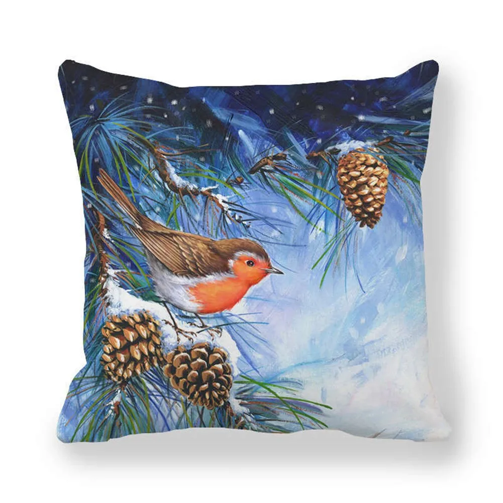Christmas Style 3D Cushion Cover Throw Sofa Pillow Case Santa Claus Snowman Pattern Home Living Room Party Ornaments 45x45cm
Christmas Style 3D Cushion Cover Throw Sofa Pillow Case Santa Claus Snowman Pattern Home Living Room Party Ornaments 45x45cm