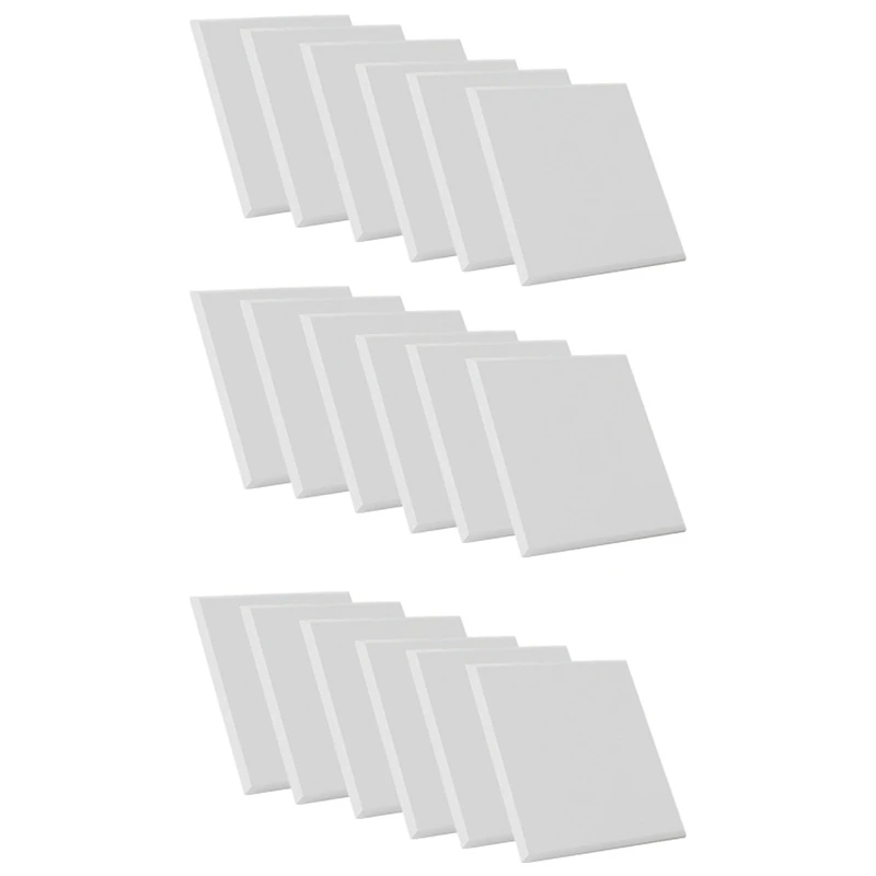 18 PCS Self-Adhesive Acoustic Panels White 12 X 12 X 0.4 Inch Sound Proof Padding For KTV Home
18 PCS Self-Adhesive Acoustic Panels White 12 X 12 X 0.4 Inch Sound Proof Padding For KTV Home