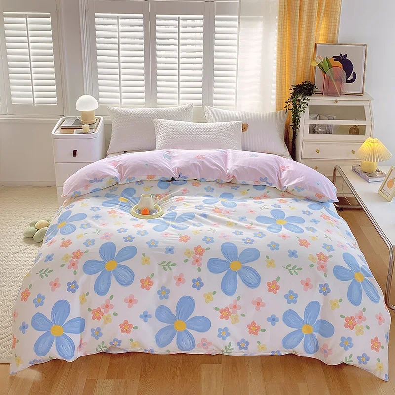 Peter Khanun Flower Duvet Cover 100% Cotton Printed Floral Comforter Quilt Cover With Zipper Soft Bedding Without Pillowcase
Peter Khanun Flower Duvet Cover 100% Cotton Printed Floral Comforter Quilt Cover With Zipper Soft Bedding Without Pillowcase