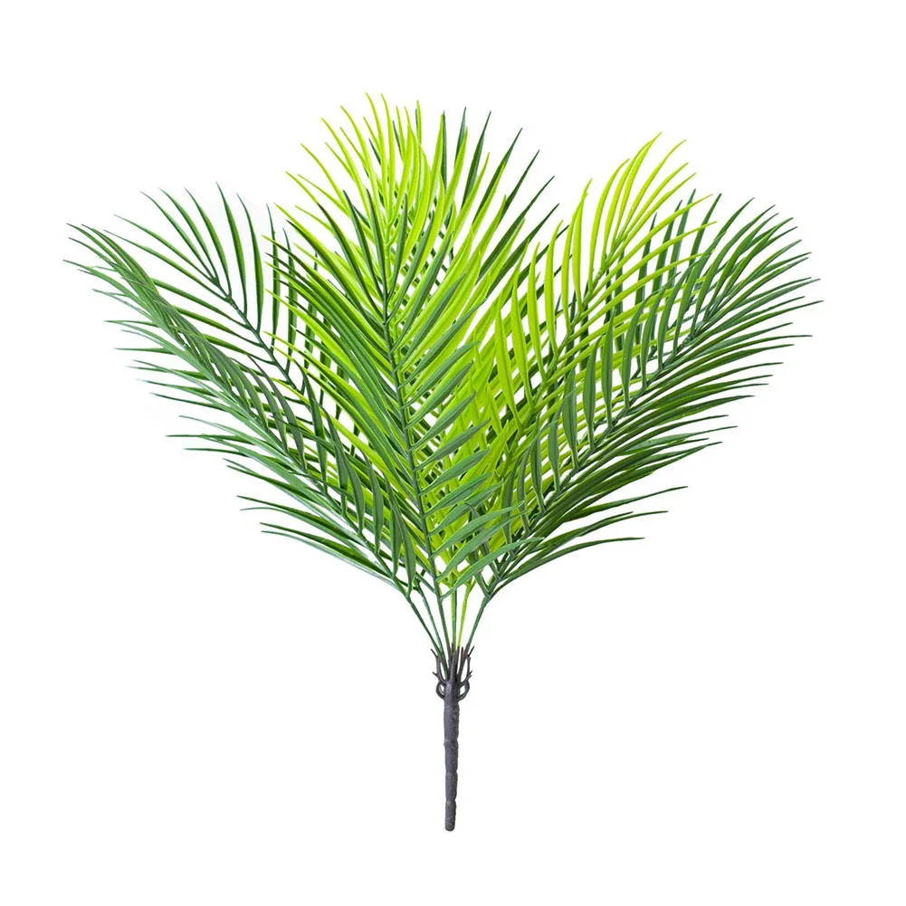 

9 Heads Artificial Plants Tropical Palm Leaves Decoration Birthday Party DIY Garden Wedding Home Decor Plastic Fake Plant