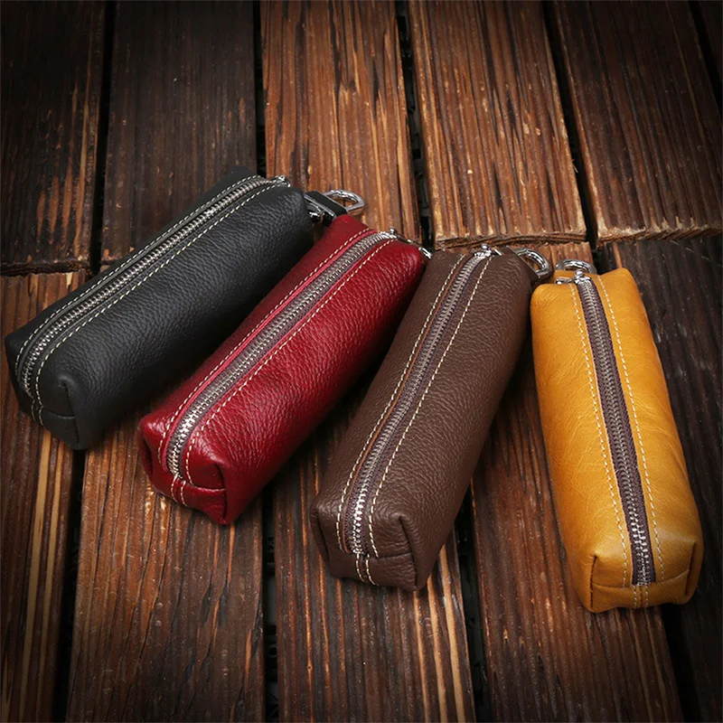 Soft Cow Leather Key Organizer Women Key Holder Top Quality Keychain Wallet Men Small Business Housekeepers Purse Dropshipping
Soft Cow Leather Key Organizer Women Key Holder Top Quality Keychain Wallet Men Small Business Housekeepers Purse Dropshipping
