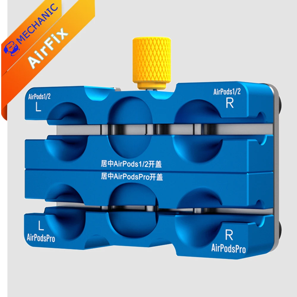 Headset Repair Fixture MECHANIC AirFix 360° Spin Removal Service Replace Wireless Earbud Chip Precision Clamping Platform For IP
Headset Repair Fixture MECHANIC AirFix 360° Spin Removal Service Replace Wireless Earbud Chip Precision Clamping Platform For IP