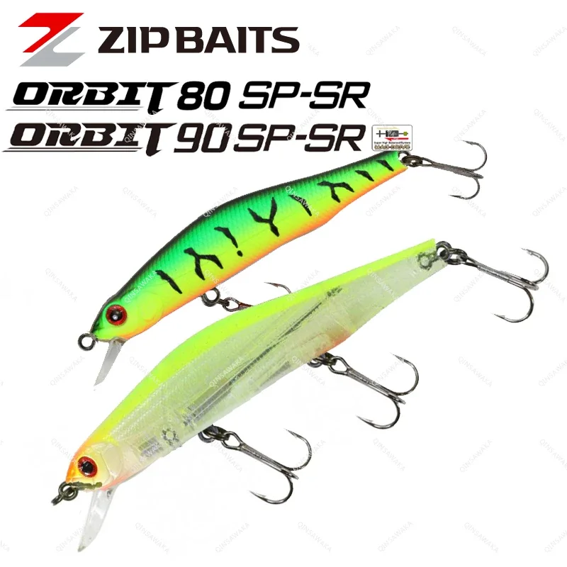 

Japan ZIPBAITS Orbit 80/ 90 SP SR 8cm/ 9cm 8.5g/10.2g Suspending Jerkbait Castabile Silent Minnow Search Bait Jerk Twitch