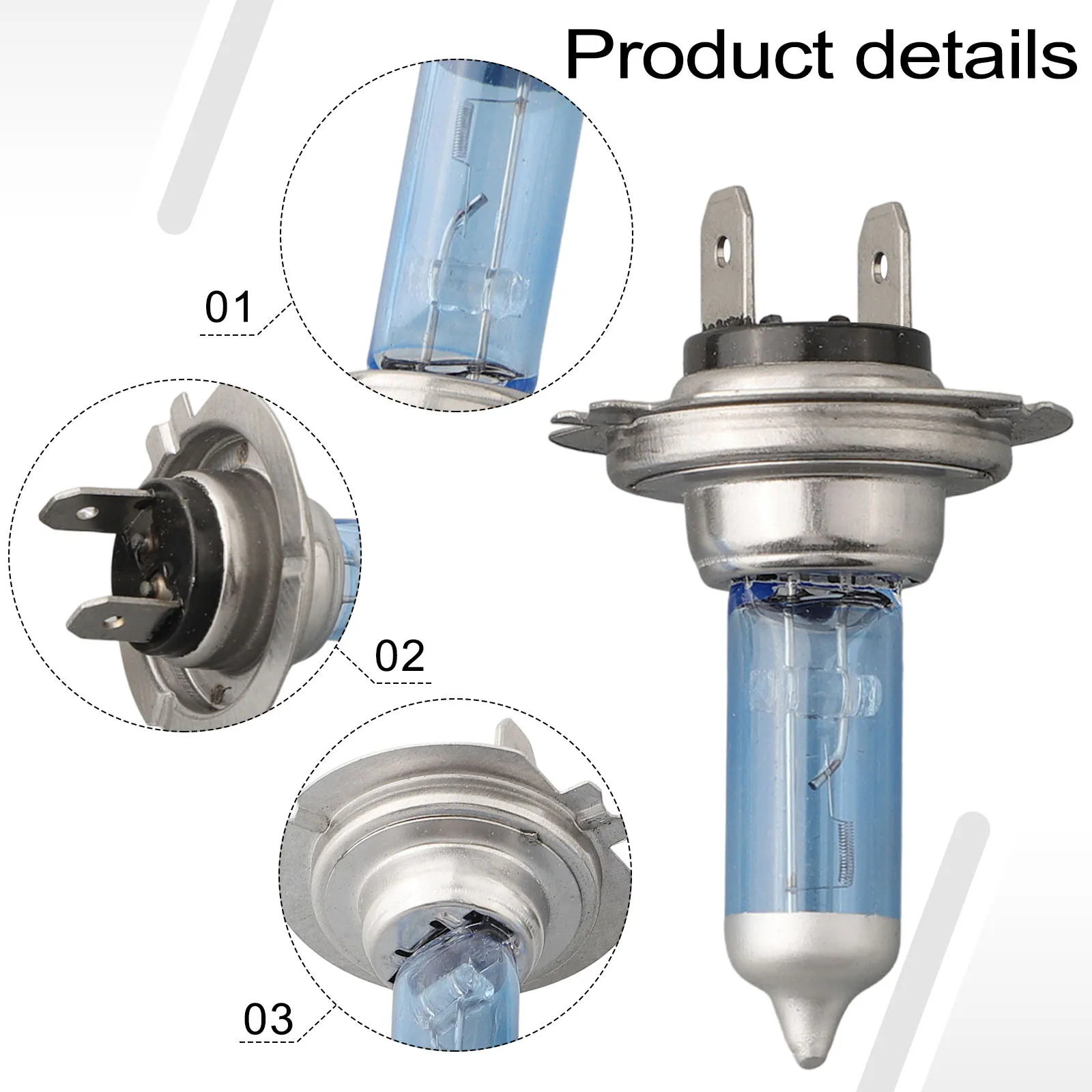2pcs H7 12V 55W Xenon White 6000K Halogen Car Headlights Lamp Bulbs Energy Saving Automobiles Accessories Quartz Glass Tube
2pcs H7 12V 55W Xenon White 6000K Halogen Car Headlights Lamp Bulbs Energy Saving Automobiles Accessories Quartz Glass Tube