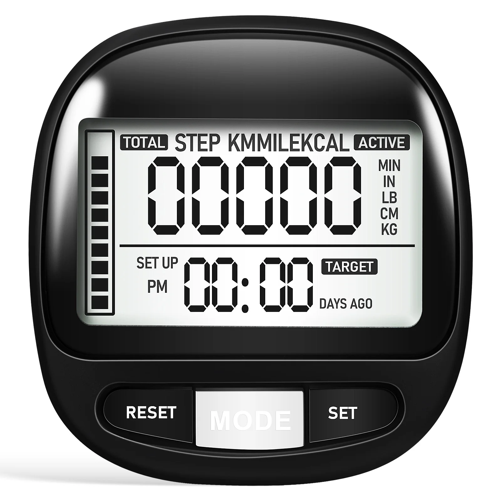 

Pedometers 3D Pedometer Simple Pedometer Counter Pedometers Distance Miles Counter Calorie Counter Daily Monitor