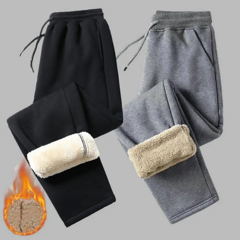 Winter Lambswool Warm Casual Pants Men's Fitness Jogging Sweatpants Male Solid Drawstring Bottoms Fleece Straight Trousers L-4Xl
Winter Lambswool Warm Casual Pants Men's Fitness Jogging Sweatpants Male Solid Drawstring Bottoms Fleece Straight Trousers L-4Xl