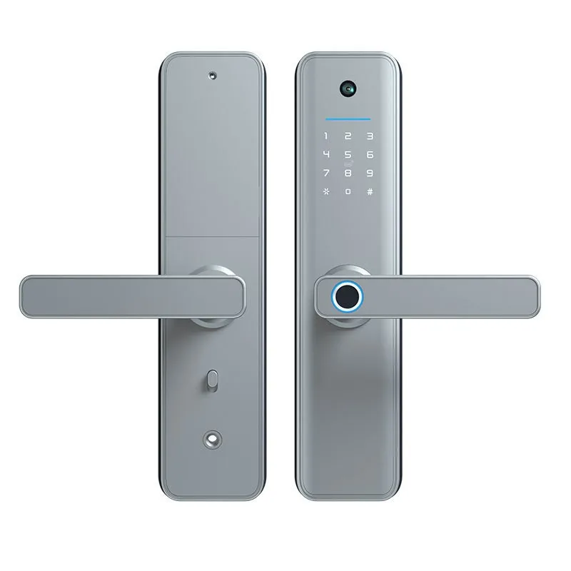 

Cross border exclusive X6 cat eye visual graffiti wifi household wooden door fingerprint lock -theft door password electronic in