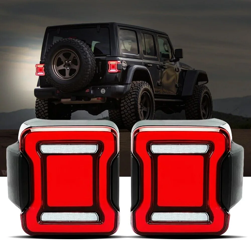 1Pair LED Rear Tail Lights Brake Rear Turn Signal Lamps For Jeep Wrangler JL 2018 2019 2020 2021 2022 2023
1Pair LED Rear Tail Lights Brake Rear Turn Signal Lamps For Jeep Wrangler JL 2018 2019 2020 2021 2022 2023