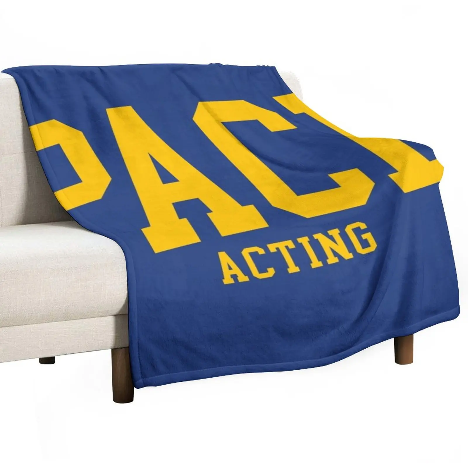 pace acting - college font curved Throw Blanket Plaid on the sofa Hair Blanket Cute Blanket
pace acting - college font curved Throw Blanket Plaid on the sofa Hair Blanket Cute Blanket