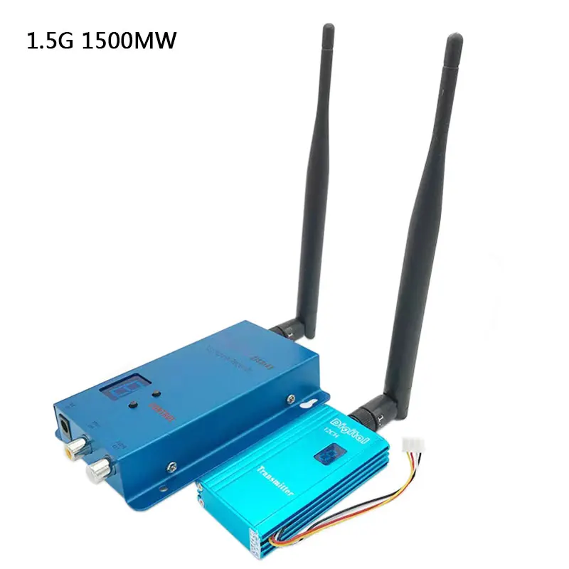 FPV 1.5GHz 1.5G 1500mW Long Range Video Transmitter and Receive 1.5g Mini Wireless Transmitter Long range system
FPV 1.5GHz 1.5G 1500mW Long Range Video Transmitter and Receive 1.5g Mini Wireless Transmitter Long range system