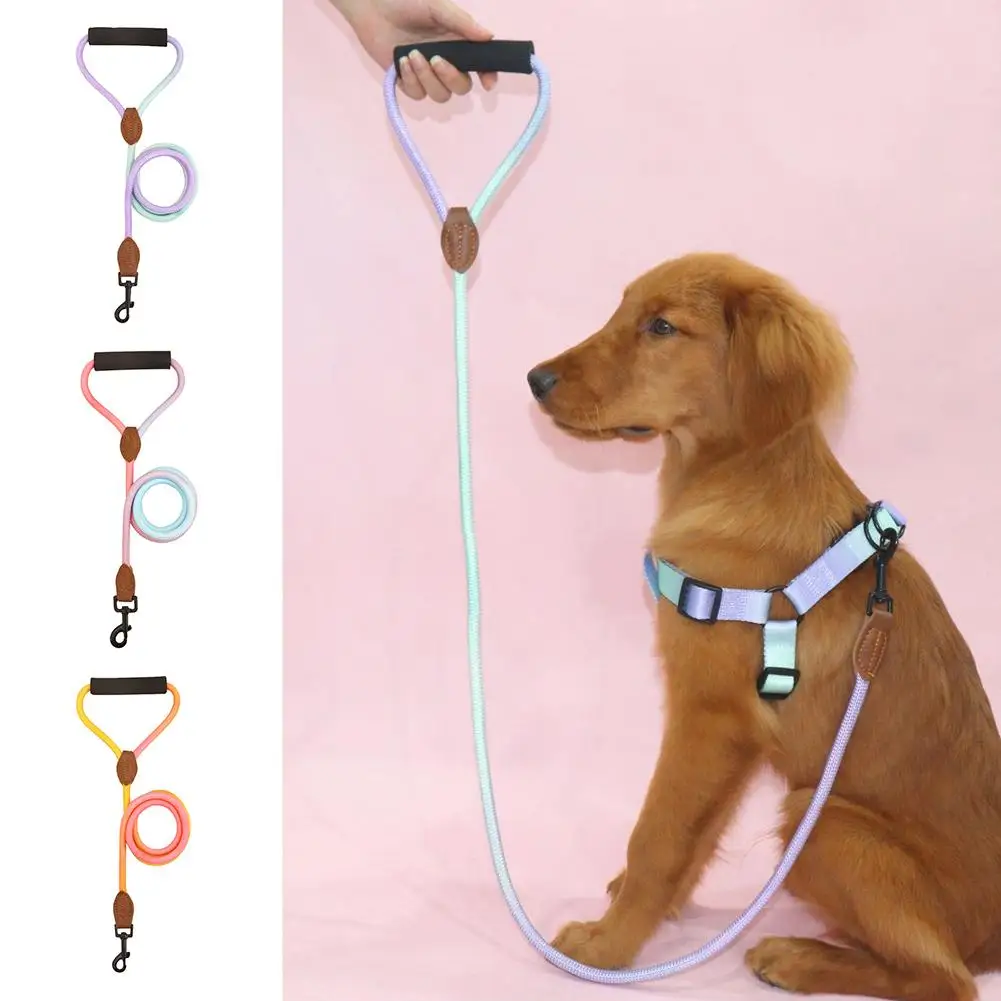 Durable Nylon Rainbow 1.2M Pet Dog Leash Walking Training Leash Dogs Harness Cats Collar Strap Belt Leashes Rope Z2J1
Durable Nylon Rainbow 1.2M Pet Dog Leash Walking Training Leash Dogs Harness Cats Collar Strap Belt Leashes Rope Z2J1