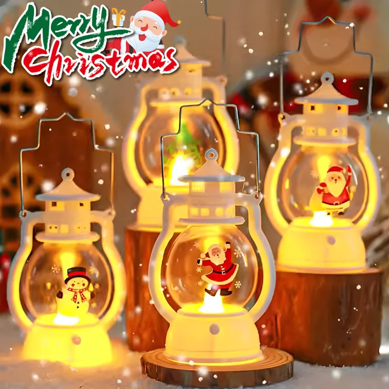

Santa Claus Snowman Light Merry Christmas Decor for Home 2023 Christmas Ornaments Tree Navidad Noel Xmas Gift New Year 2024
