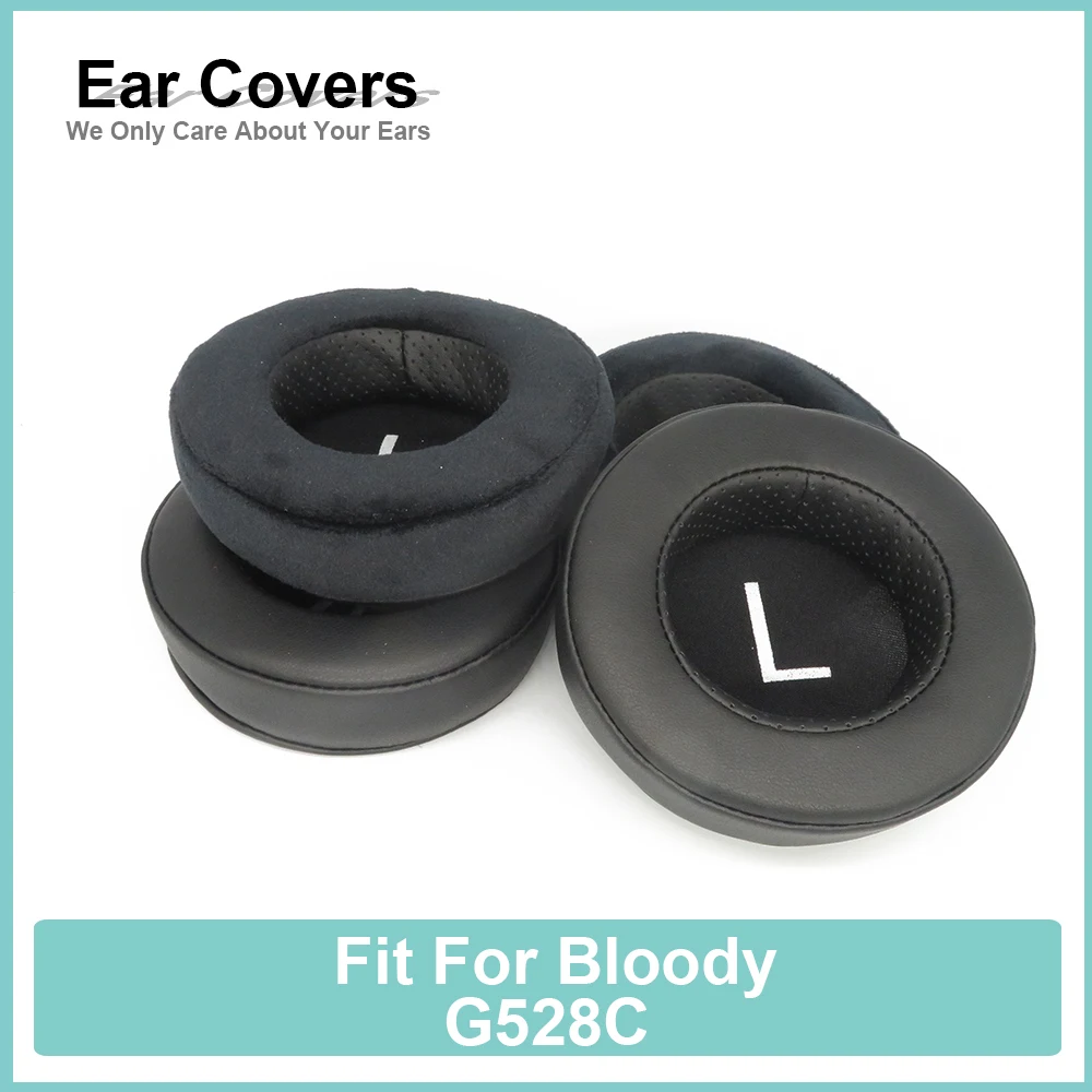 

Earpads For Bloody G528C Headphone Earcushions Protein Velour Pads Memory Foam Ear Pads
