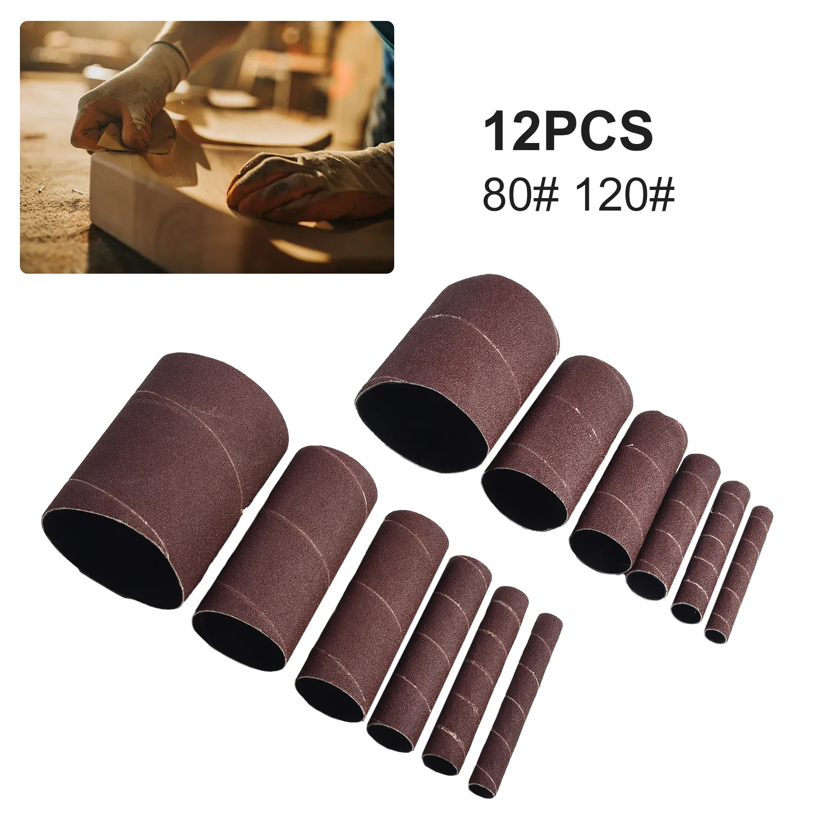 12pcs 4.5in Sanding Drum Sleeves Kit Sanding Paper Drum Polishing Tools High Performance Durability Abrasives Power Tool
12pcs 4.5in Sanding Drum Sleeves Kit Sanding Paper Drum Polishing Tools High Performance Durability Abrasives Power Tool