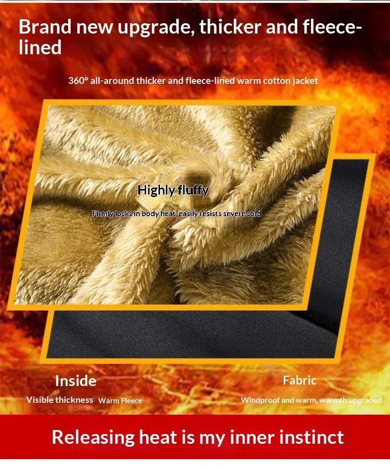 جيب روح سترة الرجال الملابس القطنية الخريف/الشتاء مقنعين منتصف طول سماكة الدفء الباردة واقية في الهواء الطلق الترفيه الملابس جيب روح سترة الرجال الملابس القطنية الخريف/الشتاء مقنعين منتصف طول سماكة الدفء الباردة واقية في الهواء الطلق الترفيه الملابس