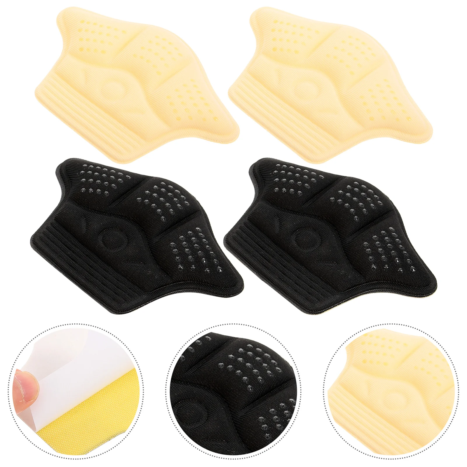 4 Pairs Shoes Boots Heel Stickers for Sports Toe Inserts Too Big Filler Pads That Are Protectors Non-slip Miss Women's
4 Pairs Shoes Boots Heel Stickers for Sports Toe Inserts Too Big Filler Pads That Are Protectors Non-slip Miss Women's