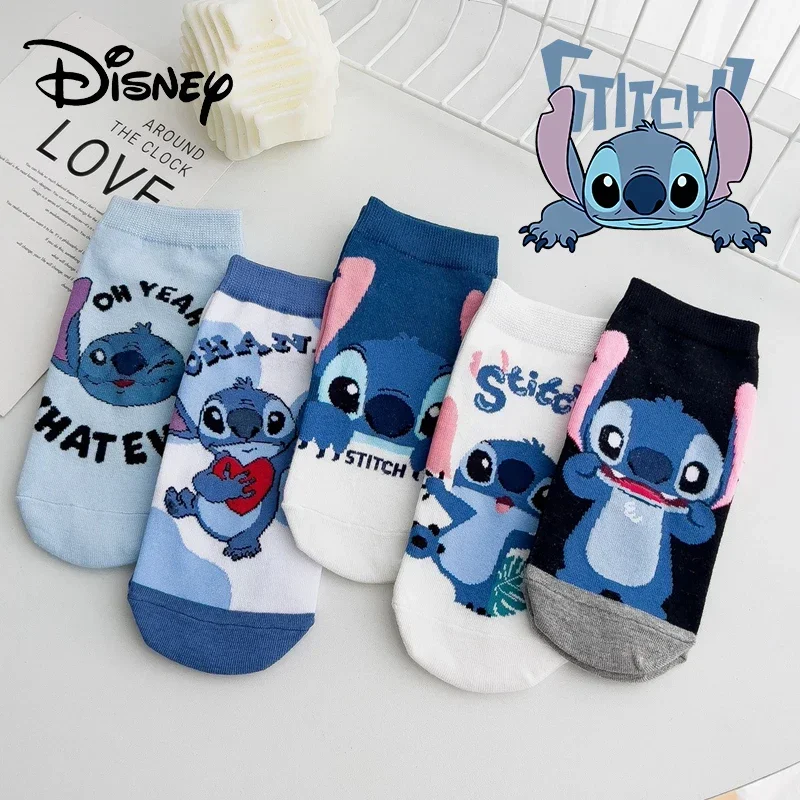 5Pairs Disney Stitch Socks Kids Women's Cotton Short Sock Kawaii Boy Girl Socks Summer Children's Boat Socks Gifts Ankle Sock
5Pairs Disney Stitch Socks Kids Women's Cotton Short Sock Kawaii Boy Girl Socks Summer Children's Boat Socks Gifts Ankle Sock