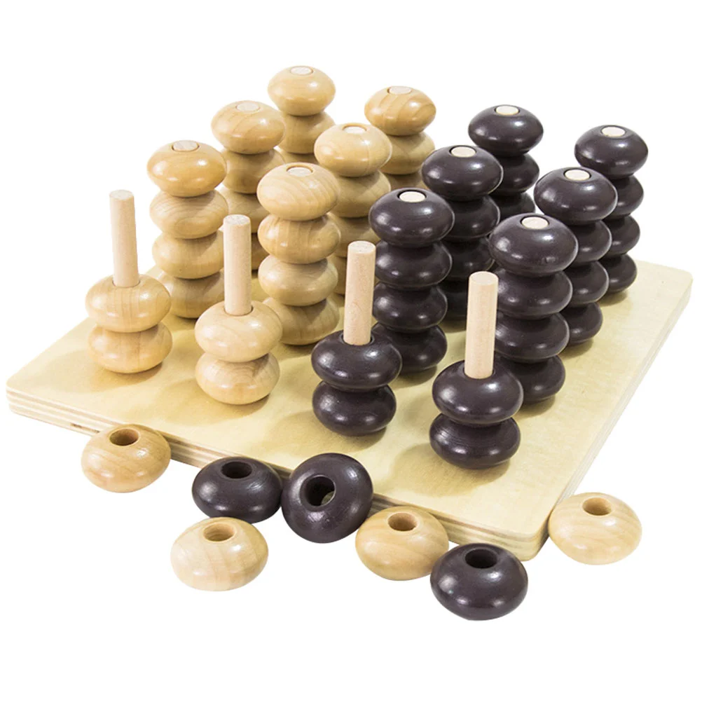 1 Set of Wooden 3D Chess 3D Four in a Row Wooden Strategy Game Chess Educational 3D Board Game Digital Early Educational
1 Set of Wooden 3D Chess 3D Four in a Row Wooden Strategy Game Chess Educational 3D Board Game Digital Early Educational