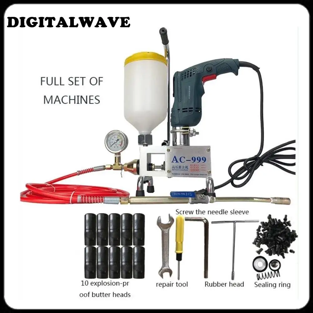 AC-999 Epoxy Grouting Machine 220V/1100W Epoxy Injection Pump/Polyurethane Foam Impermeable Water Grouting Machine
AC-999 Epoxy Grouting Machine 220V/1100W Epoxy Injection Pump/Polyurethane Foam Impermeable Water Grouting Machine