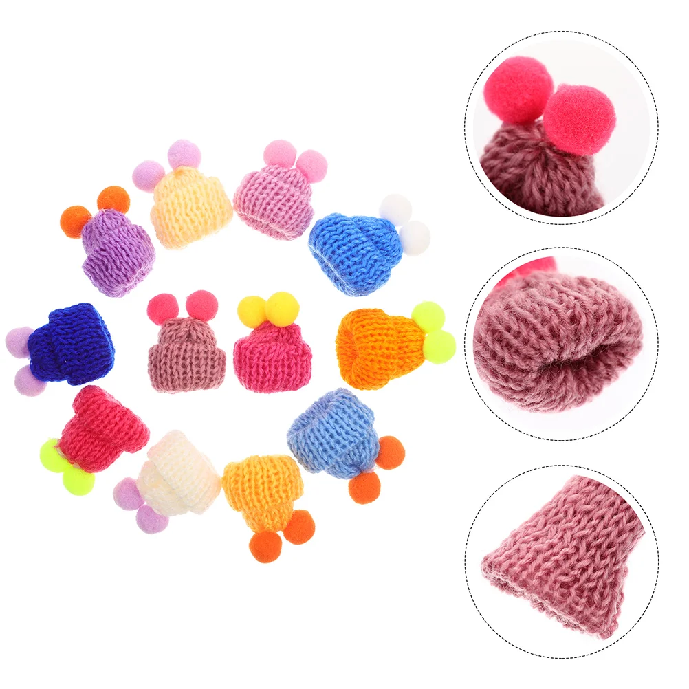 60 Pcs Mini Beanie DIY Craft Supplies House Hat Decors Ornaments Manual Knitting Hats Small Art Yarn Hair Accessories
60 Pcs Mini Beanie DIY Craft Supplies House Hat Decors Ornaments Manual Knitting Hats Small Art Yarn Hair Accessories