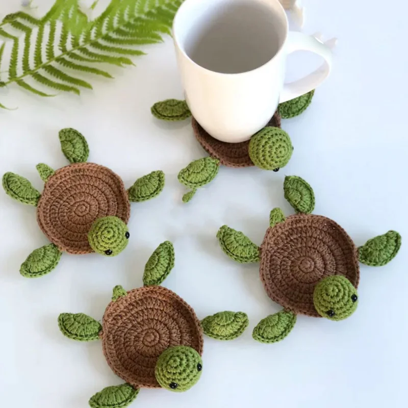 Handwoven Cute Little Turtle Tea Cup Cushion Insulation Watch Protector Cup Cushion Insulation Dining Table Cushion
Handwoven Cute Little Turtle Tea Cup Cushion Insulation Watch Protector Cup Cushion Insulation Dining Table Cushion