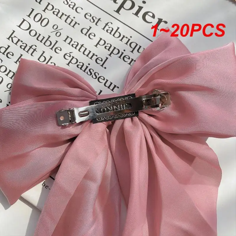 1~20PCS Bow Ribbon Trendy Fashionable High-quality Versatile Elegant Solid Color Hair Clip Elegant Hair Accessory
1~20PCS Bow Ribbon Trendy Fashionable High-quality Versatile Elegant Solid Color Hair Clip Elegant Hair Accessory