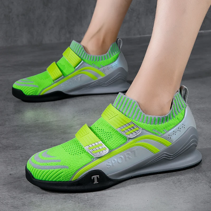 Professional Men's High-quality Weightlifting Shoes Indoor Fitness Training Sneakers Non Slip Squatting Weightlifting Shoes 1062
Professional Men's High-quality Weightlifting Shoes Indoor Fitness Training Sneakers Non Slip Squatting Weightlifting Shoes 1062
