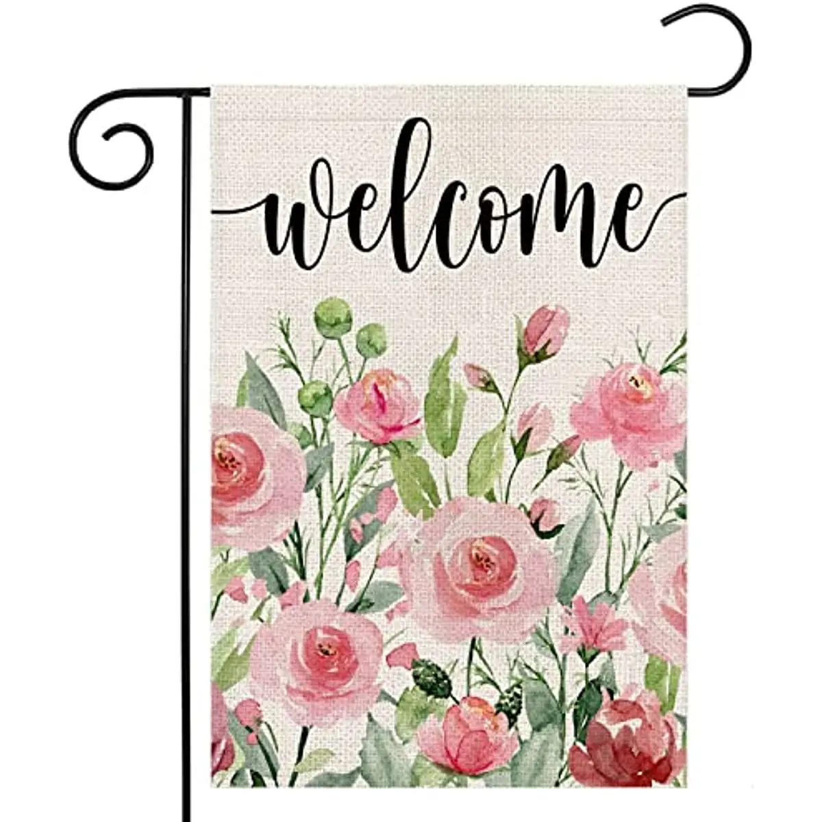 Spring Garden Flag 12x18 Inch Double Sided Welcome Watercolor Roses Small Yard Flag for Outdoor Seasonal Decors for Anniversary
Spring Garden Flag 12x18 Inch Double Sided Welcome Watercolor Roses Small Yard Flag for Outdoor Seasonal Decors for Anniversary