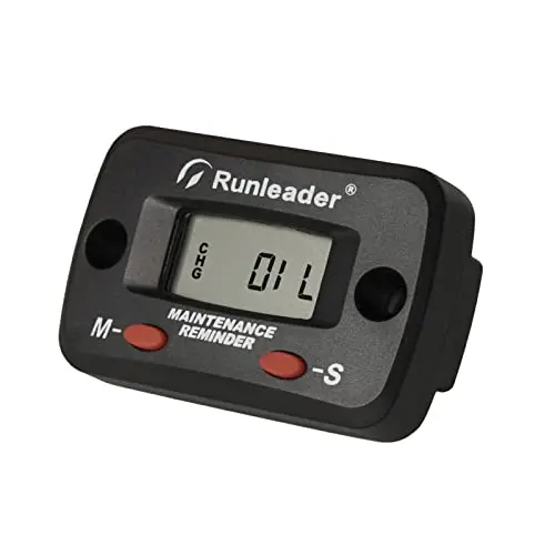Digital Tach Hour Meter, Maintenance Reminders,User Shutdown,for Lawn Tractor Generator ATV Chainsaw Snowmobile.
Digital Tach Hour Meter, Maintenance Reminders,User Shutdown,for Lawn Tractor Generator ATV Chainsaw Snowmobile.