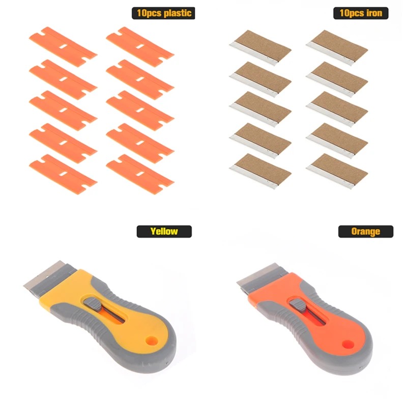 Car Window Glass Sticker Clean Razor Scraper Ceramic Razor Blade Tint Vinyl Wrap Glue Squeegee Remover Cleaner
Car Window Glass Sticker Clean Razor Scraper Ceramic Razor Blade Tint Vinyl Wrap Glue Squeegee Remover Cleaner