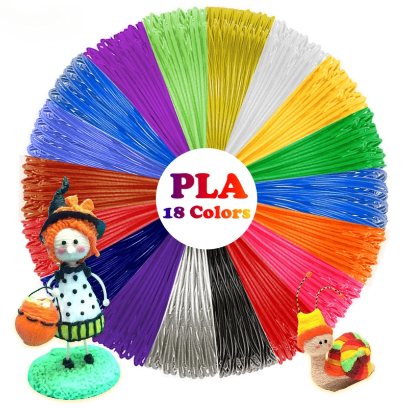 100 200Meters PLA Filament for 3D Pen Printer Multi Colors 1.75mm PLA 3D Print MaterialDikale 3D Printing Material 20 Color
100 200Meters PLA Filament for 3D Pen Printer Multi Colors 1.75mm PLA 3D Print MaterialDikale 3D Printing Material 20 Color