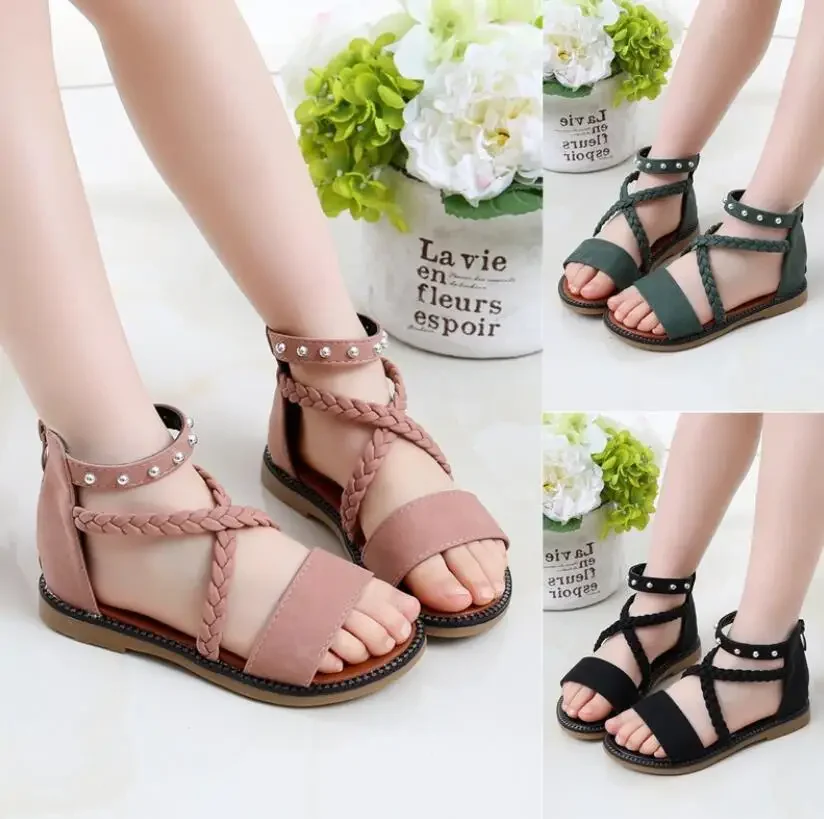 Kids Girls Sandals New Summer Toddler Shoes Girl Non-slip Kids Beach Sandal Toddler Shoe Soft Sandals Dancing Shoes Roman Shoes
Kids Girls Sandals New Summer Toddler Shoes Girl Non-slip Kids Beach Sandal Toddler Shoe Soft Sandals Dancing Shoes Roman Shoes
