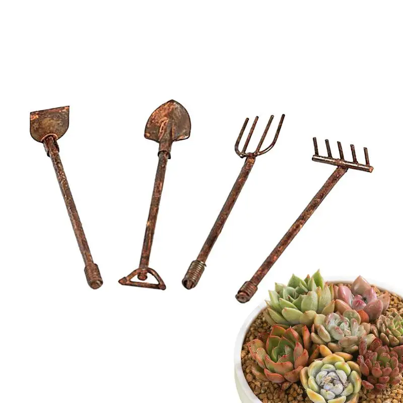 Doll House Farming Tools 4pcs Mini Rake And Shovel Decoration Doll House 1:12 Scale Mini Hoe Garden Tools For Fairy House
Doll House Farming Tools 4pcs Mini Rake And Shovel Decoration Doll House 1:12 Scale Mini Hoe Garden Tools For Fairy House