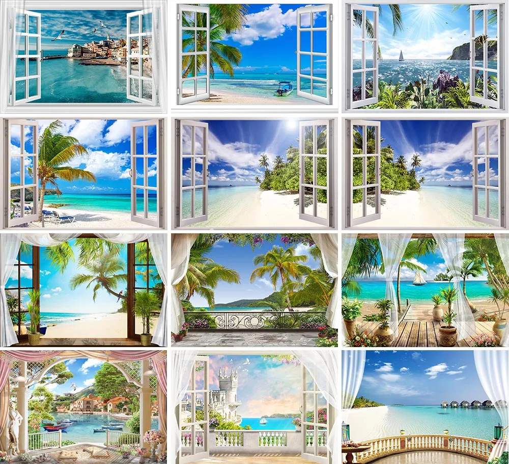 Mehofond Photography Background Summer Beach Window Hawaiian Tropical Birthday Party Wedding Portrait Decor Backdrop Photo Studi
Mehofond Photography Background Summer Beach Window Hawaiian Tropical Birthday Party Wedding Portrait Decor Backdrop Photo Studi
