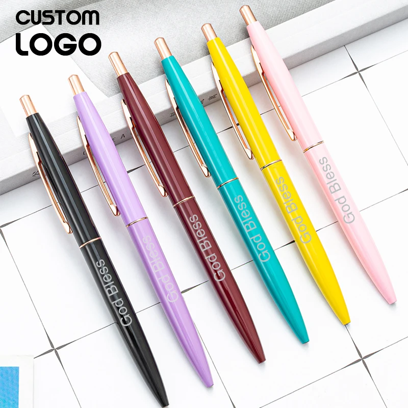 Custom Logo Press Ballpoint Pen Business Ad Signature Pen Personalized Gift Student Pen School Supplies Office Stationery
Custom Logo Press Ballpoint Pen Business Ad Signature Pen Personalized Gift Student Pen School Supplies Office Stationery
