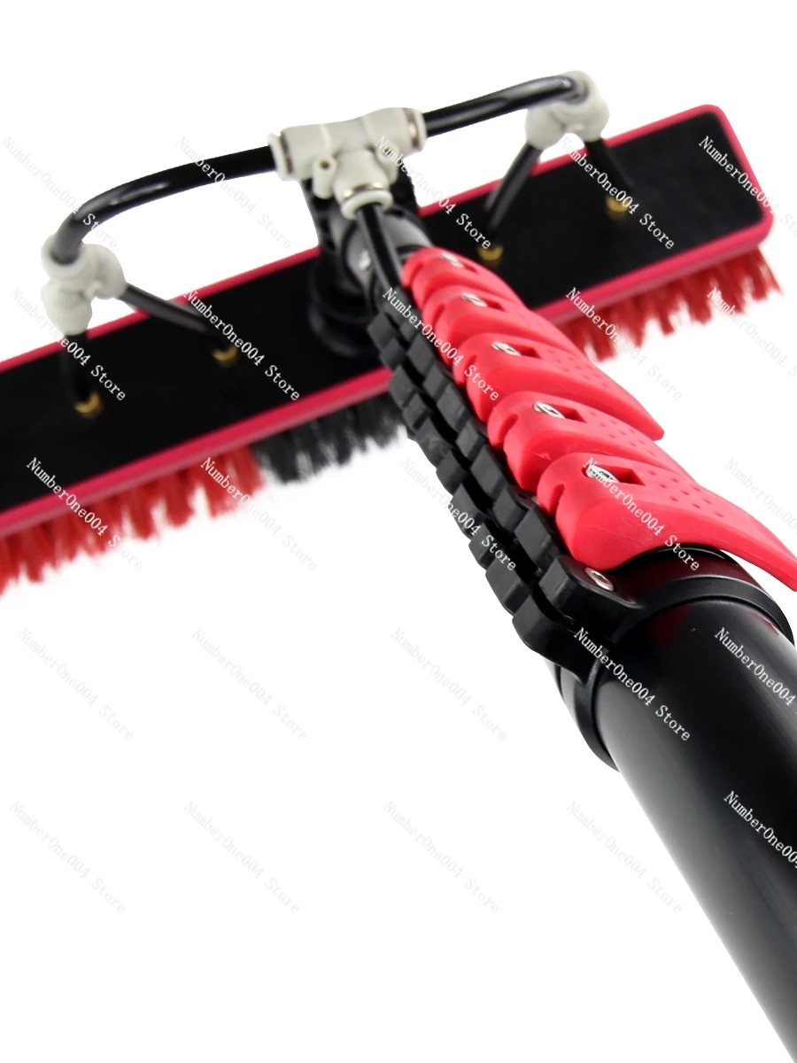 9m Window Cleaning Brush Telescopic Rod Photovoltaic Panel Cleaning Brush Water Spray Flow-through Brush
9m Window Cleaning Brush Telescopic Rod Photovoltaic Panel Cleaning Brush Water Spray Flow-through Brush