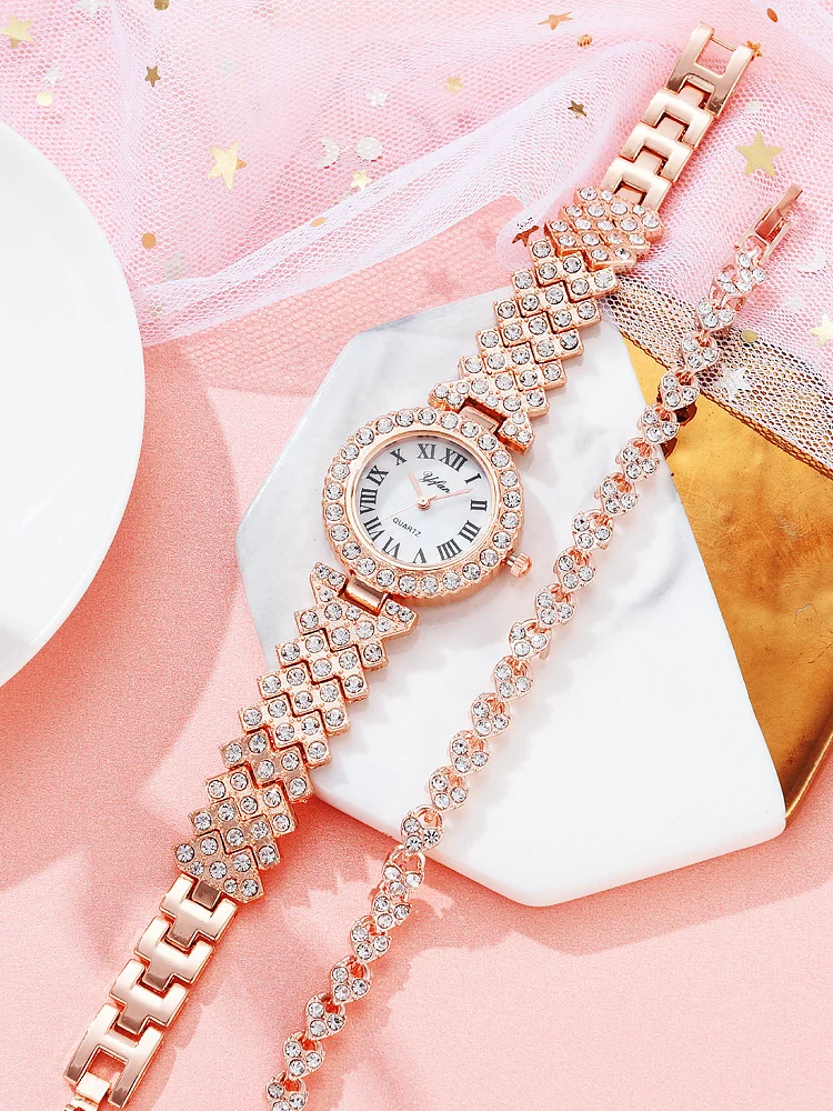 Sdotter 2022 new hot selling watch for women rhinestone bracelet combination set temperament elegant rose gold watch reloj mujer
Sdotter 2022 new hot selling watch for women rhinestone bracelet combination set temperament elegant rose gold watch reloj mujer