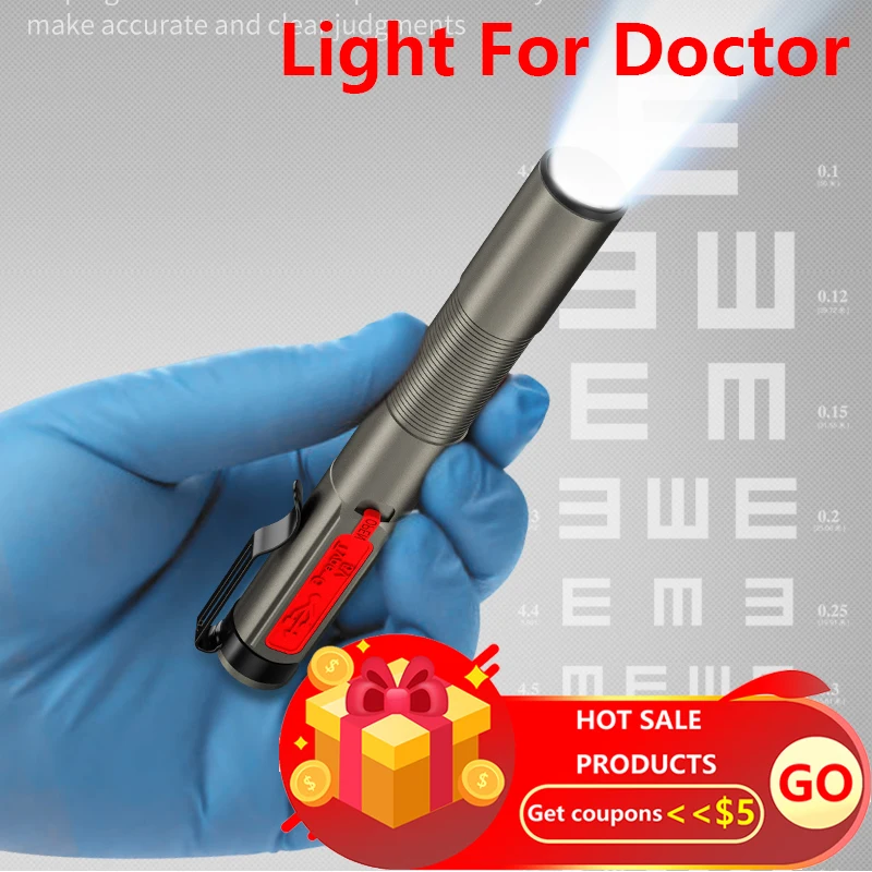 LED Medical Pen Flashligth For Doctor Nurse Waterproof Whit&Yellow Light Built In Battery USB Rechargeable Mini Portable Torchs
LED Medical Pen Flashligth For Doctor Nurse Waterproof Whit&Yellow Light Built In Battery USB Rechargeable Mini Portable Torchs