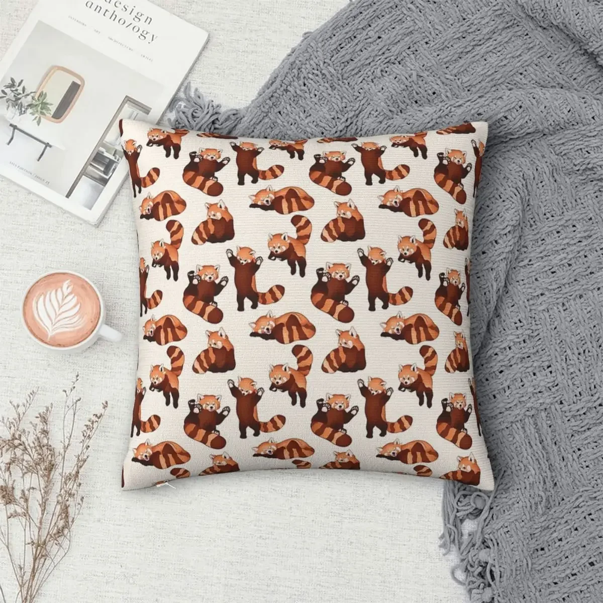 Red Panda Pattern Pillowcase Polyester Pillows Cover Cushion Comfort Throw Pillow Sofa Decorative Cushions Used for Home Bedroom
Red Panda Pattern Pillowcase Polyester Pillows Cover Cushion Comfort Throw Pillow Sofa Decorative Cushions Used for Home Bedroom