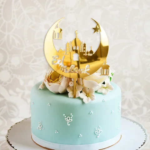 1Pcs Cake Decorating Tools Ramadan Kareem Decorations Acrylic Cake Topper Star Moon Topper for Cake EID Mubarak Dessert Decor
1Pcs Cake Decorating Tools Ramadan Kareem Decorations Acrylic Cake Topper Star Moon Topper for Cake EID Mubarak Dessert Decor