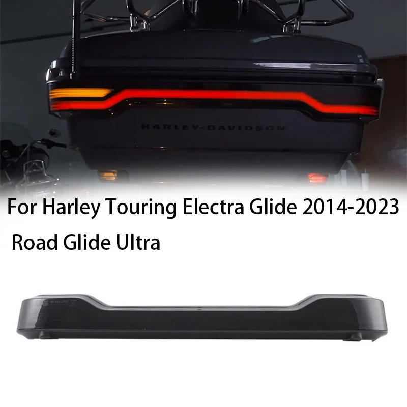 

For Harley Touring LED Tour Pack Lights Fits Tri Road Electra Glide Ultra Limited Tri FLHTCU FLHTK FLHTKL FLTRU FLHTCUTG 14-2021